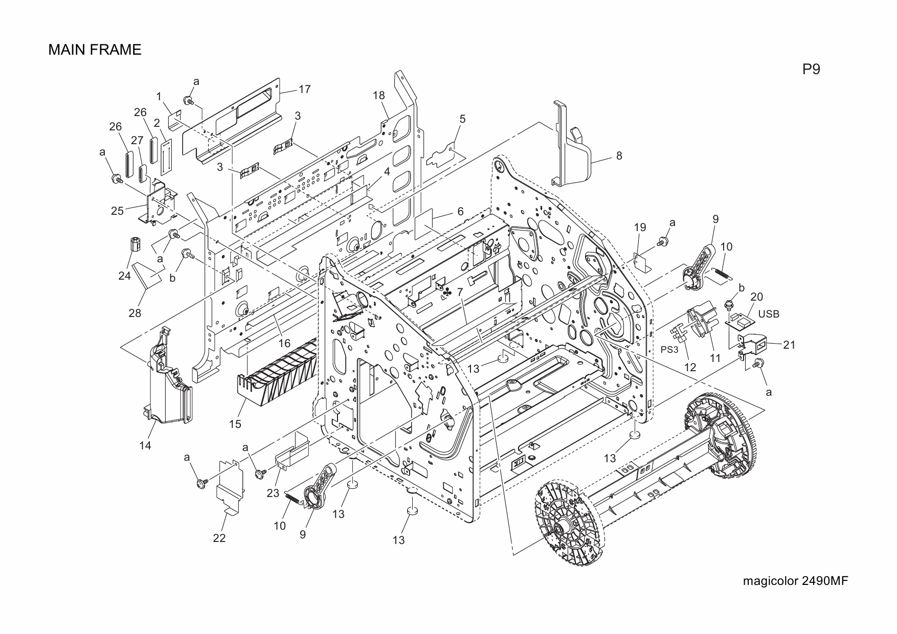 Konica-Minolta magicolor 2490FM Parts Manual-6